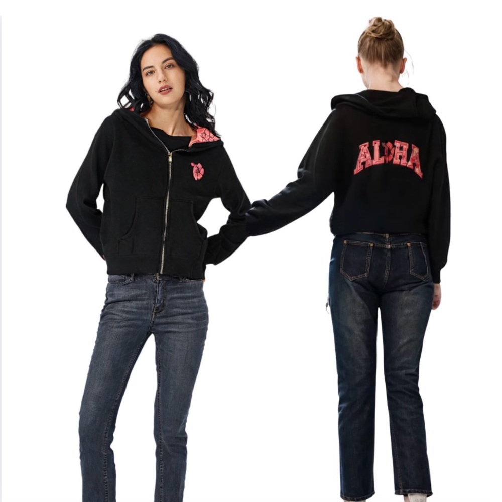 Hawaiian Embroidered Sweatshirt SC 10 Collection Women Size S (Junior)